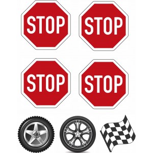 Принт Детски автомобили 6